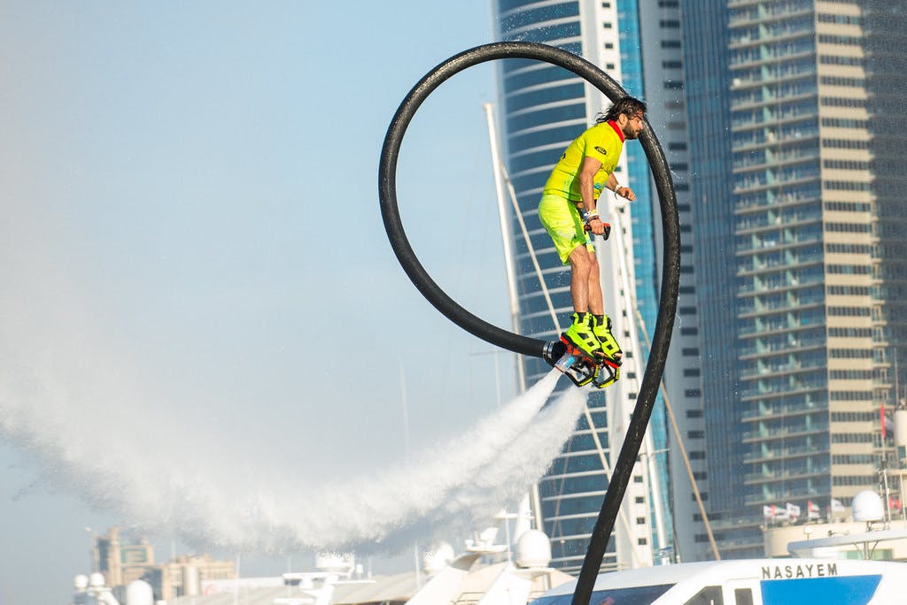 Flyboarding